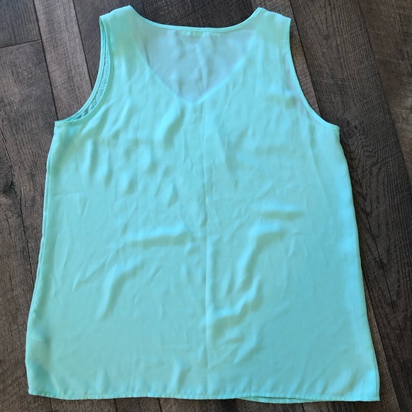 Maurices sea foam green blouse size L - Picture 5 of 8